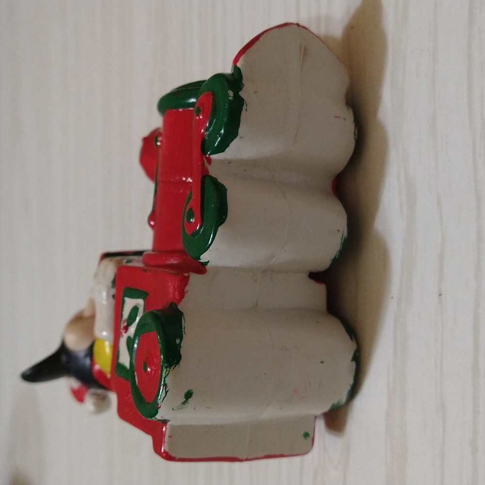Vintage Mickey Mouse Train Conductor Christmas Ornament - Picture 6 of 6